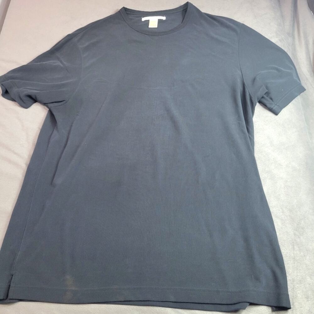Perry Ellis Travel Luxe Shirt‎ Mens Size Extra Large Black Model Comfort Stretch